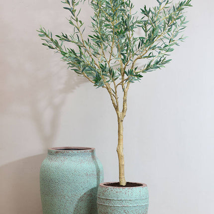 Kunstplant Olea Europaea boom - Olijfboom -  ↕180cm