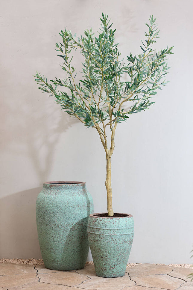 Kunstplant Olea Europaea boom - Olijfboom -  ↕180cm