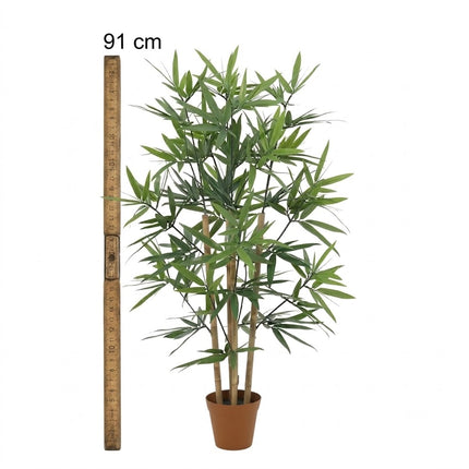 Kunstplant Bamboe - ↕91cm