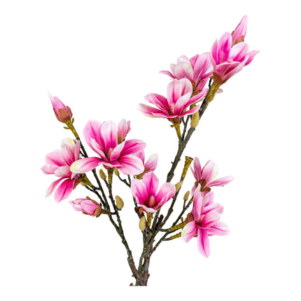 Kunstplant Magnoliaboom roze - ↕75cm