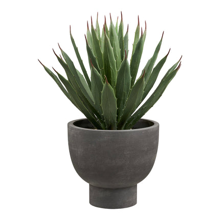 Kunstplant Agaveplant - met pot - ↕41cm