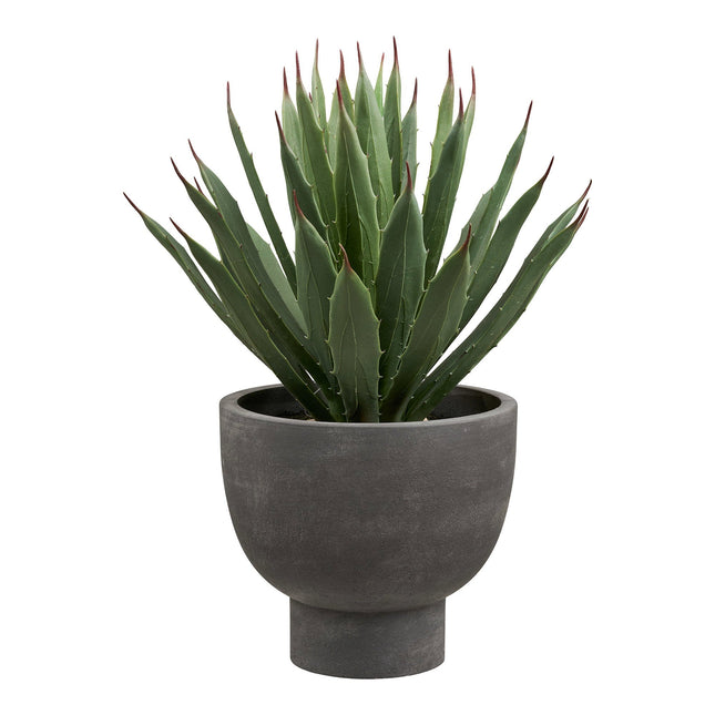 Kunstplant Agaveplant - met pot - ↕41cm