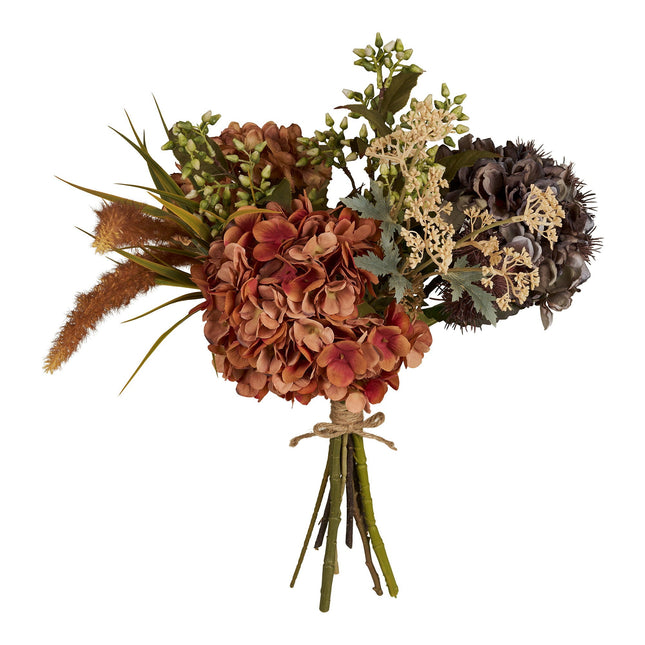 Herfstboeket - Boeket, kunstbloemen, gemengd