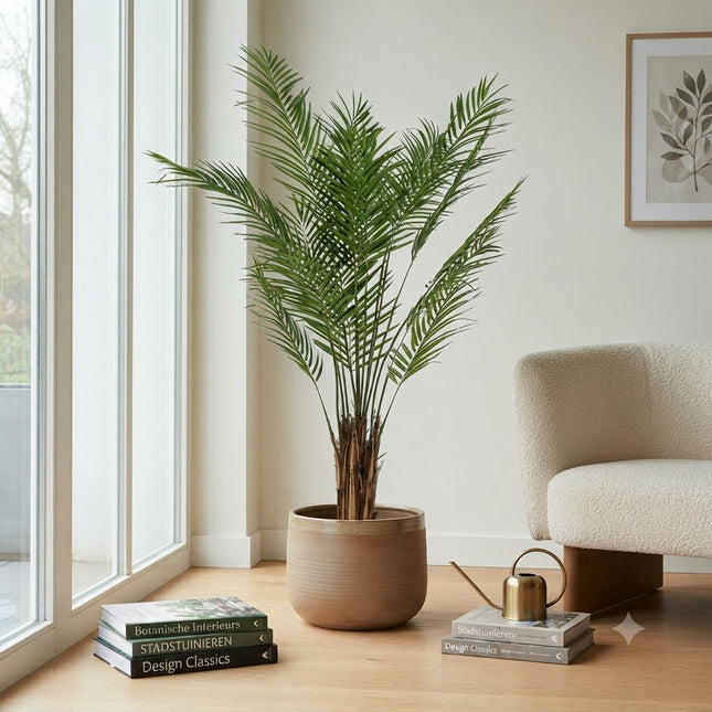 Kunstplant Areca Lutescens - Goudpalm - ↕180cm - Ø17cm