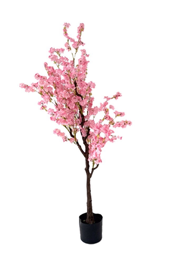 Kunstbloesem roze deluxe - ↕150cm