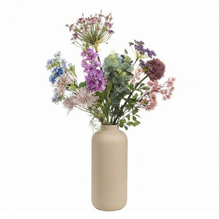 Kunstbloemen boeket - Pastel - Real Touch - ↕90 cm