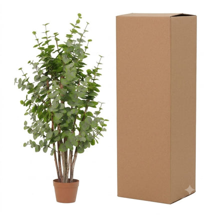 Kunstplant Eucalyptus Boom Groen - ↕120cm