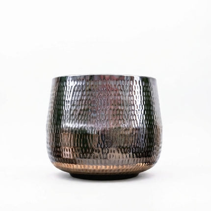Jenna Lead - 29x24 - Plantenpot Groot Zilver