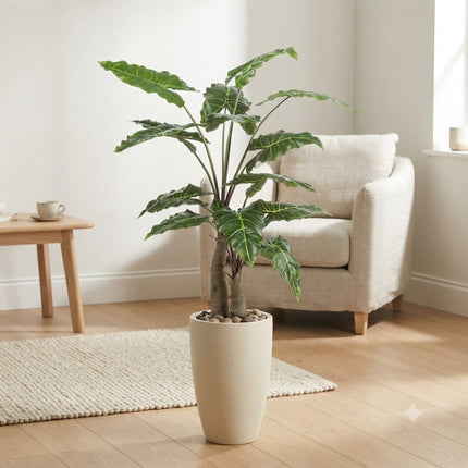 Kunstplant Alocasia - Olifantsoor - ↕150cm - Ø15cm