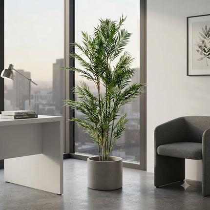 Kunstplant Chamaedorea Elegans - Bergpalm - ↕180cm - Ø14cm
