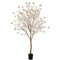 Planta artificial con flores