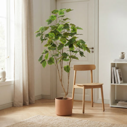 Kunstplant Ficus Umbellata - Afrikaanse vijg - ↕180cm - Ø17cm