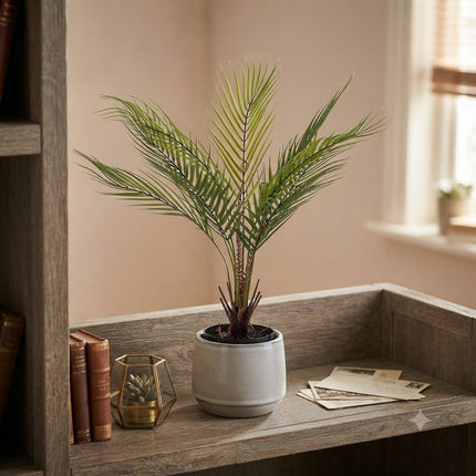 Kunstplant Chamaedorea - Bergpalm - ↕50cm - Ø15cm