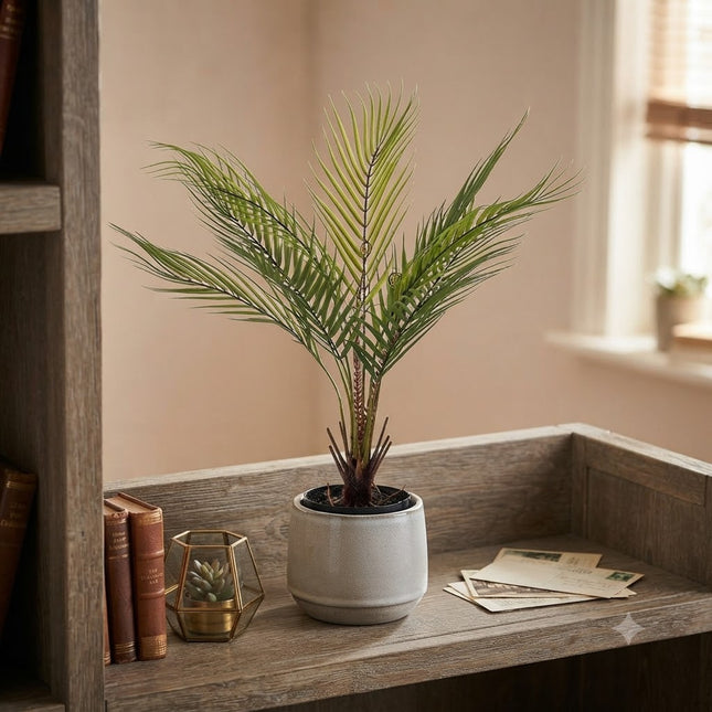 Kunstplant Chamaedorea - Bergpalm - ↕50cm - Ø15cm