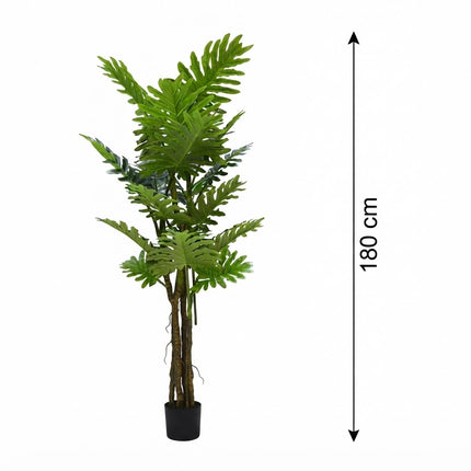 Kunstplant Philodendron - ↕180cm