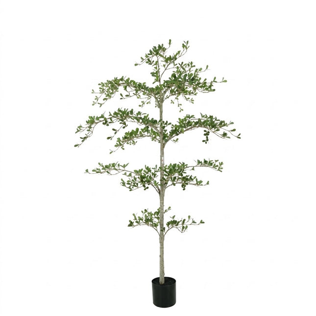 Kunst Zwarte olijfboom - ↕180cm