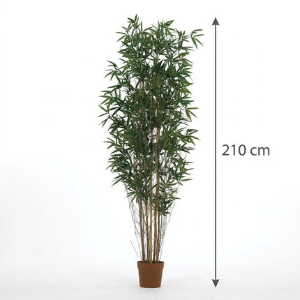 Kunstplant Bamboe - ↕210cm - Ø23cm