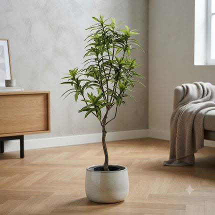 Kunstplant Dracaena - Drakenboom - ↕130cm - Ø14cm
