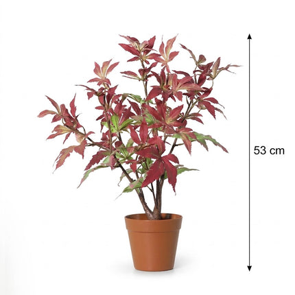 Kunstplant Esdoorn - ↕53cm - Ø13cm