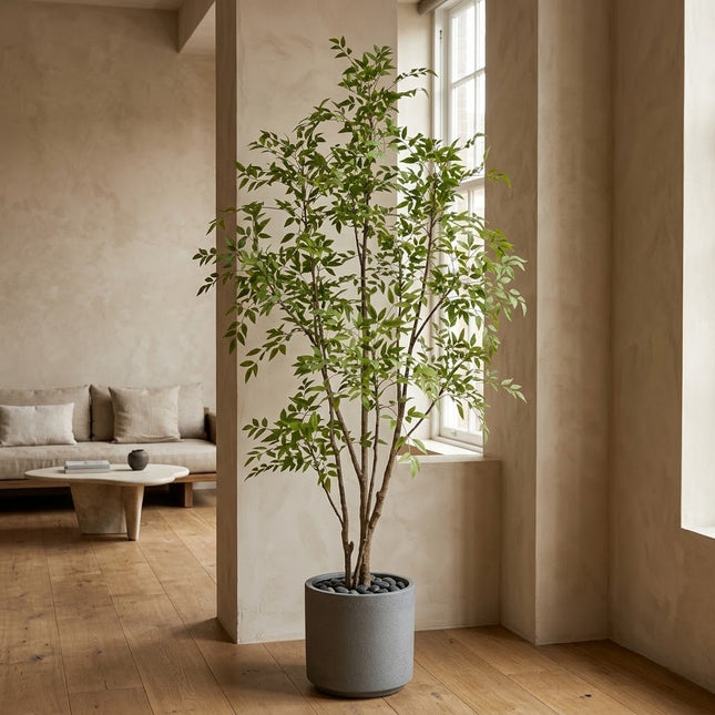 Kunstplant Nandina - ↕210cm