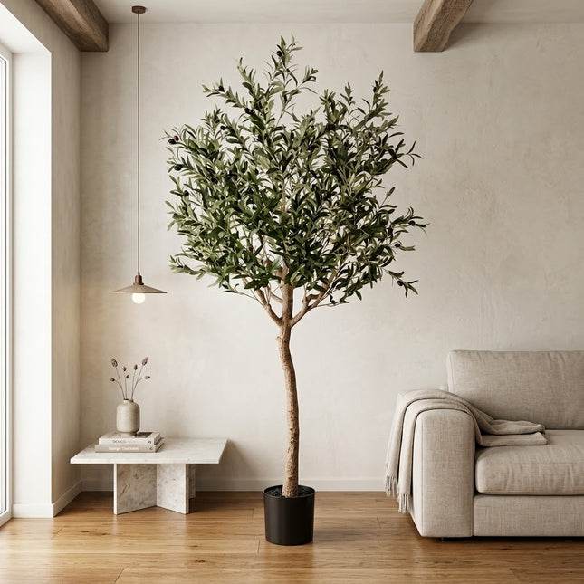 Kunst Olijfboom - Olea Europaea - ↕180cm - Ø15cm