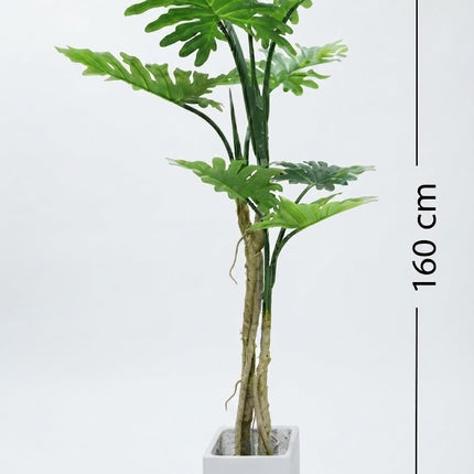 Kunstplant Philodendron - ↕160cm