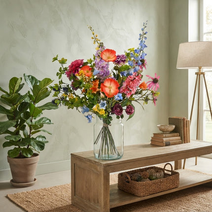 Kunstbloemen - Bouquet XL - Electric Love - ↕90cm