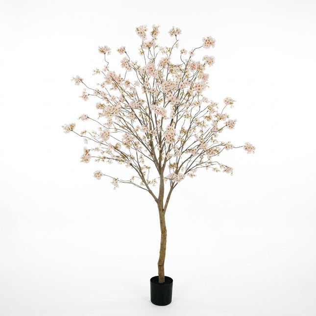 Kunst Bloesem Boom roze - ↕220cm