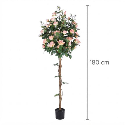 Kunstboom met Rozen - ↕180cm
