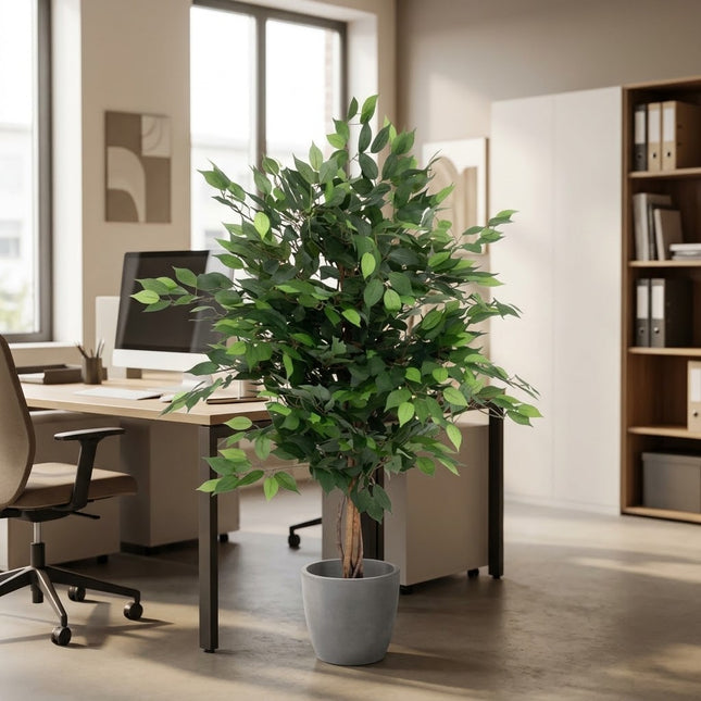 Kunstplant Ficus boom - ↕120cm