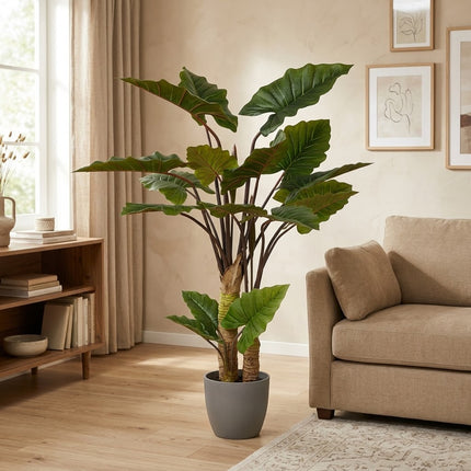 Kunstplant Alocasia - ↕160cm
