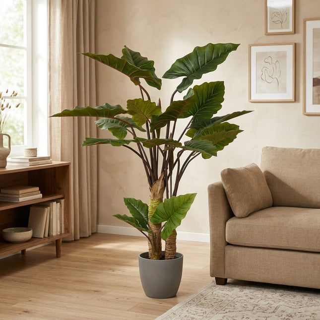 Kunstplant Alocasia - ↕160cm