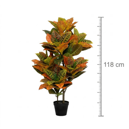 Kunstplant Codiaeum - ↕118cm