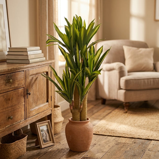 Kunstplant Dracaena - ↕120cm