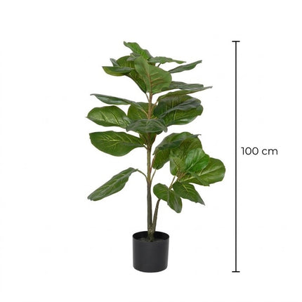 Kunstplant Ficus Lyrata - ↕100cm