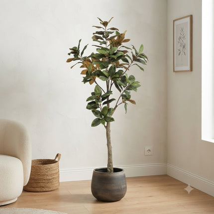 Kunstplant Magnolia Grandiflora - ↕180cm - Ø15cm