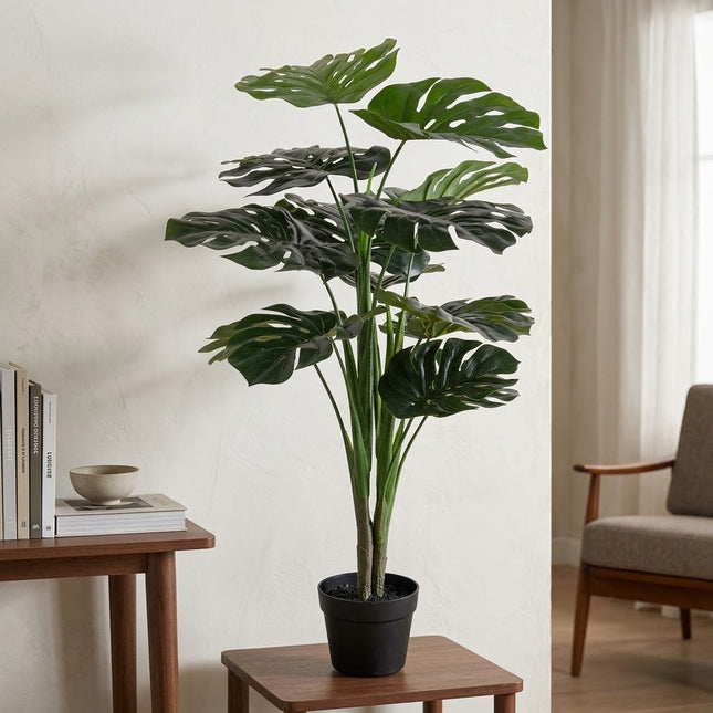 Kunstplant Monstera - ↕90cm