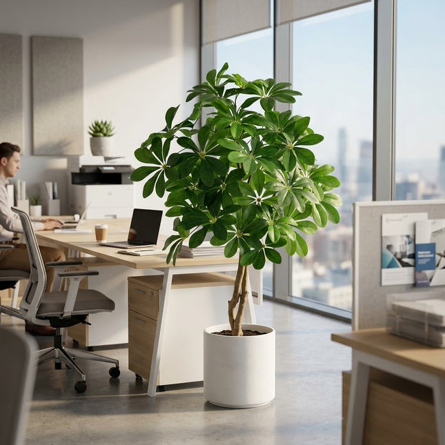 Kunstplant Schefflera Arboricola - ↕120cm - Ø18cm