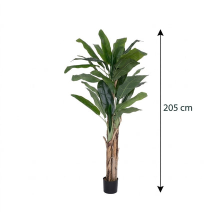 Kunstplant Bananenplant - ↕205cm