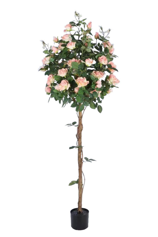 Kunstboom met Rozen - ↕180cm