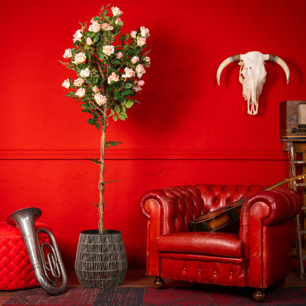 Kunstboom met Rozen - ↕180cm