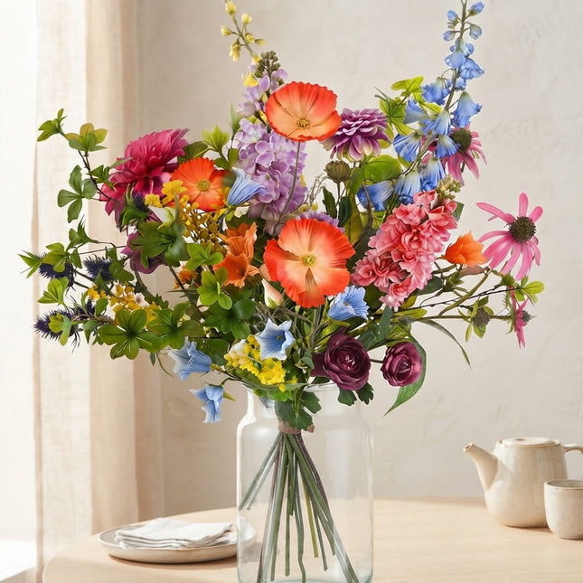 Kunstbloemen - Bouquet XL - Electric Love - ↕90cm