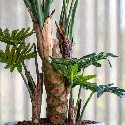 Kunstplant Philodendron - ↕160cm