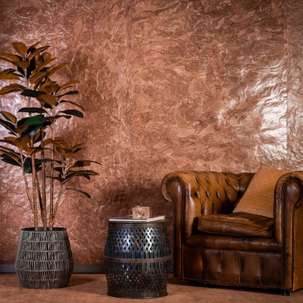 Kunstplant Ficus elastica met 3 stammen - ↕160cm