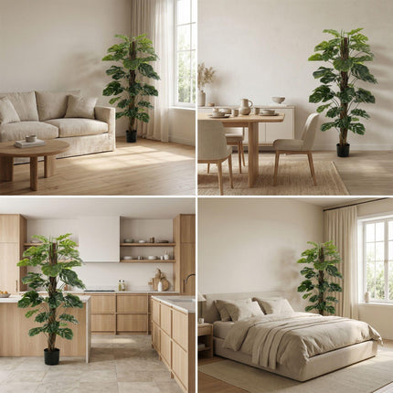Kunstplant Monstera op stok - ↕150 cm