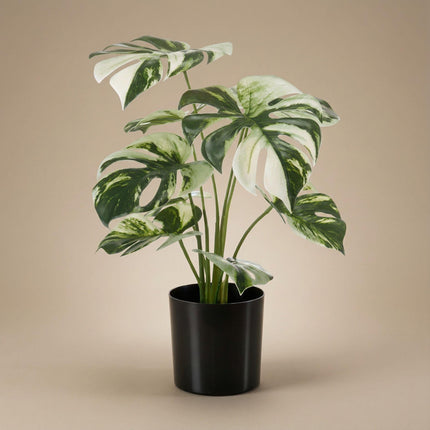 Kunstplant Monstera bush in pot - ↕40cm