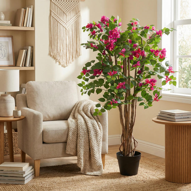 Kunstplant Bougainville - ↕120cm