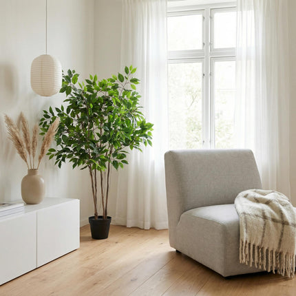 Kunstplant Ficus Benjamina - ↕128cm