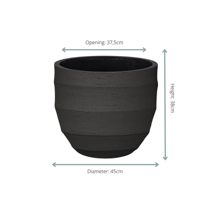 Plantenpot Bordo New Egg Earth - ↕38cm - Ø45cm