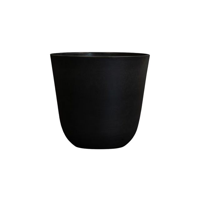 Plantenpot Palermo zwart - ↕36cm - Ø40cm